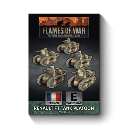 Preorder - Renault FT Tank Platoon (x5) (EW)