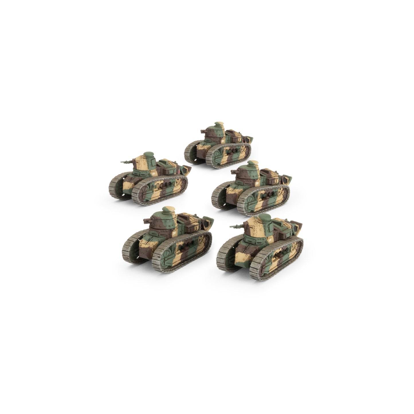 Preorder - Renault FT Tank Platoon (x5) (EW)