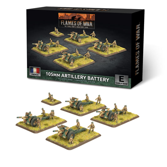 Preorder - 105mm Artillery Battery (x4 guns) (EW)
