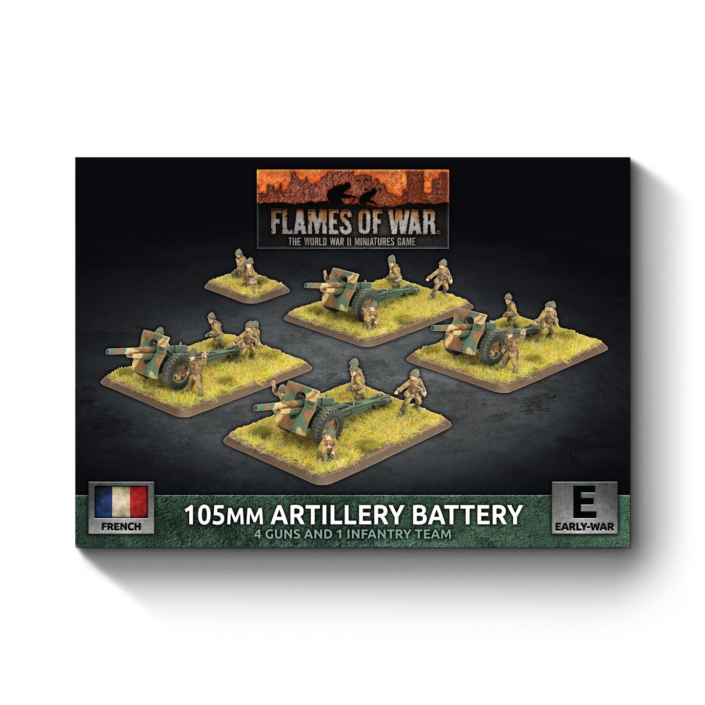 Preorder - 105mm Artillery Battery (x4 guns) (EW)