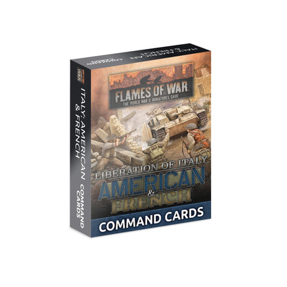 Preorder - Liberation of Italy American and French Command Card Pack (60 cards)
