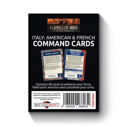 Preorder - Liberation of Italy American and French Command Card Pack (60 cards)