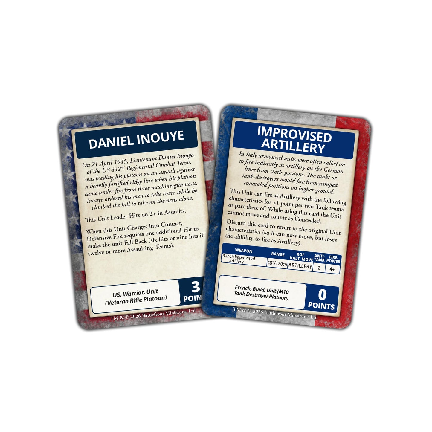 Preorder - Liberation of Italy American and French Command Card Pack (60 cards)