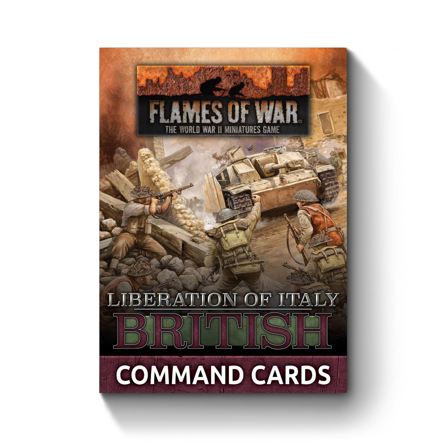 Preorder - Liberation of Italy British Command Card Pack (55 cards)