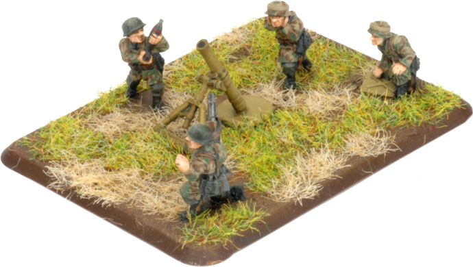 Paratrooper 8cm/12cm Mortar Platoon (x4 each Plastic)