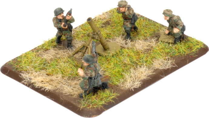 Fallschirmjager 8cm/12cm Mortar Platoon (x4 each Plastic)