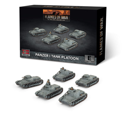 Preorder - Panzer I Platoon (x5 Plastic) (EW)