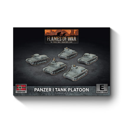 Preorder - Panzer I Platoon (x5 Plastic) (EW)