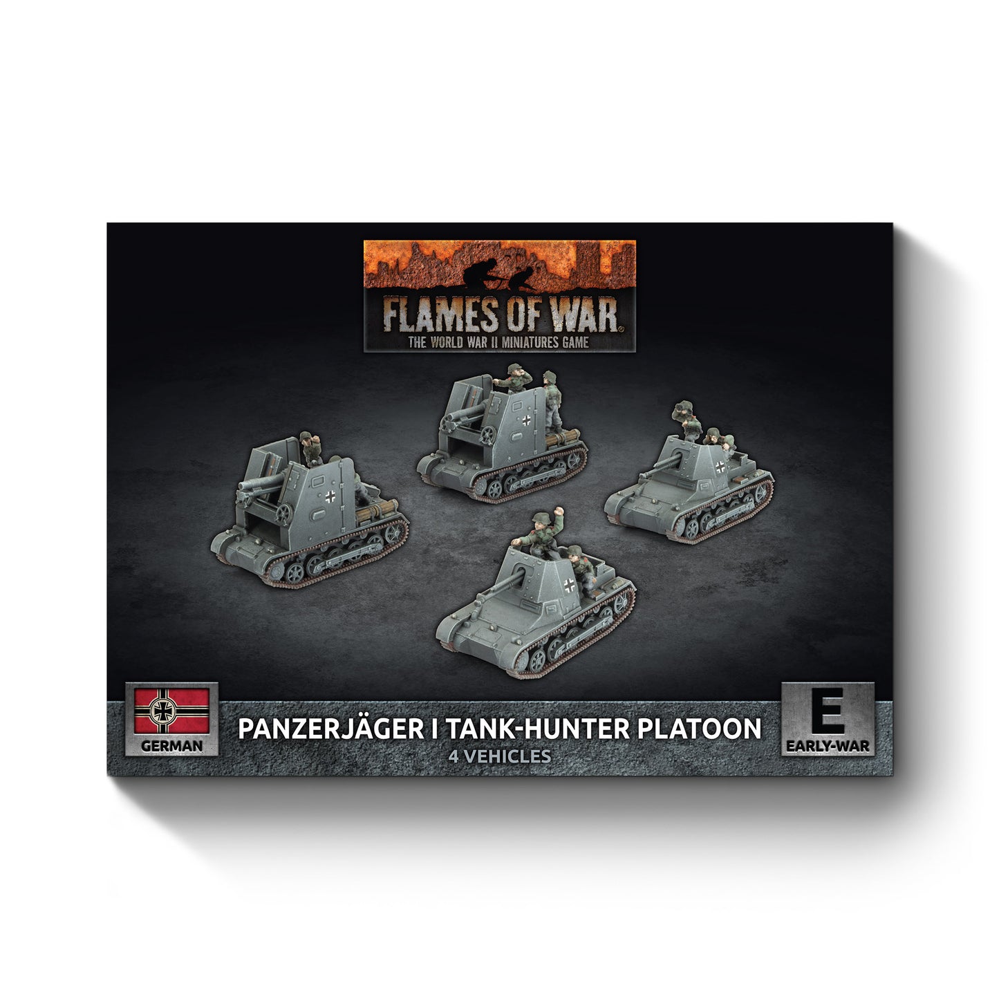 Preorder - Panzerjager I Anti-tank Platoon (x4 Plastic) (EW)