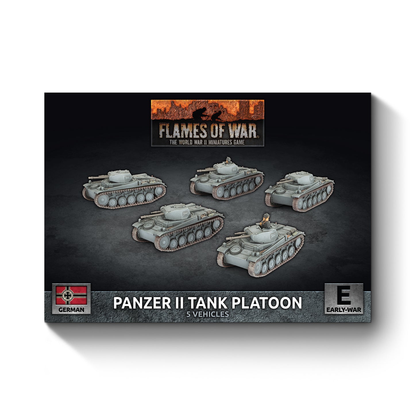 Preorder -Panzer II Platoon (x5 Plastic) (EW)