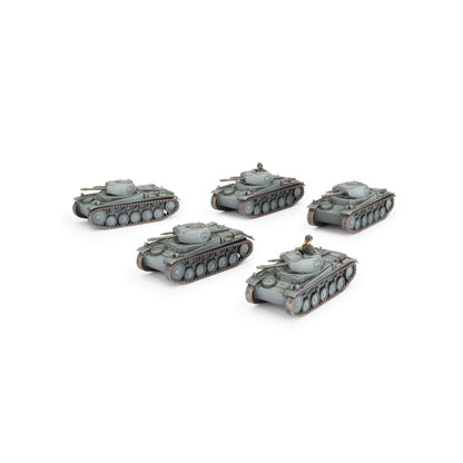 Preorder -Panzer II Platoon (x5 Plastic) (EW)