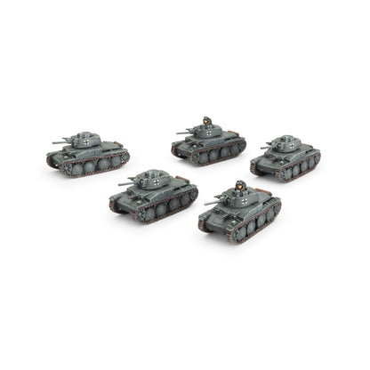 Preorder - Panzer 38(t) Platoon (x5 Plastic) (EW)