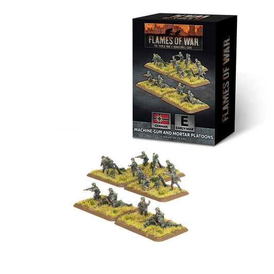 Preorder - HMG and Mortar Platoons (Early, Plastic) (EW)