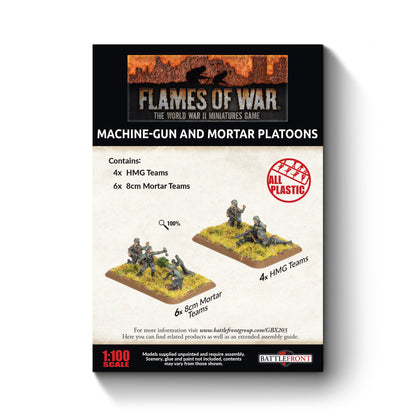 Preorder - HMG and Mortar Platoons (Early, Plastic) (EW)