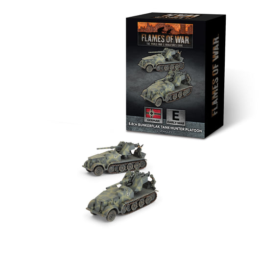 Preorder - 8.8cm Bunkerflak Tank-hunter Platoon (x2)