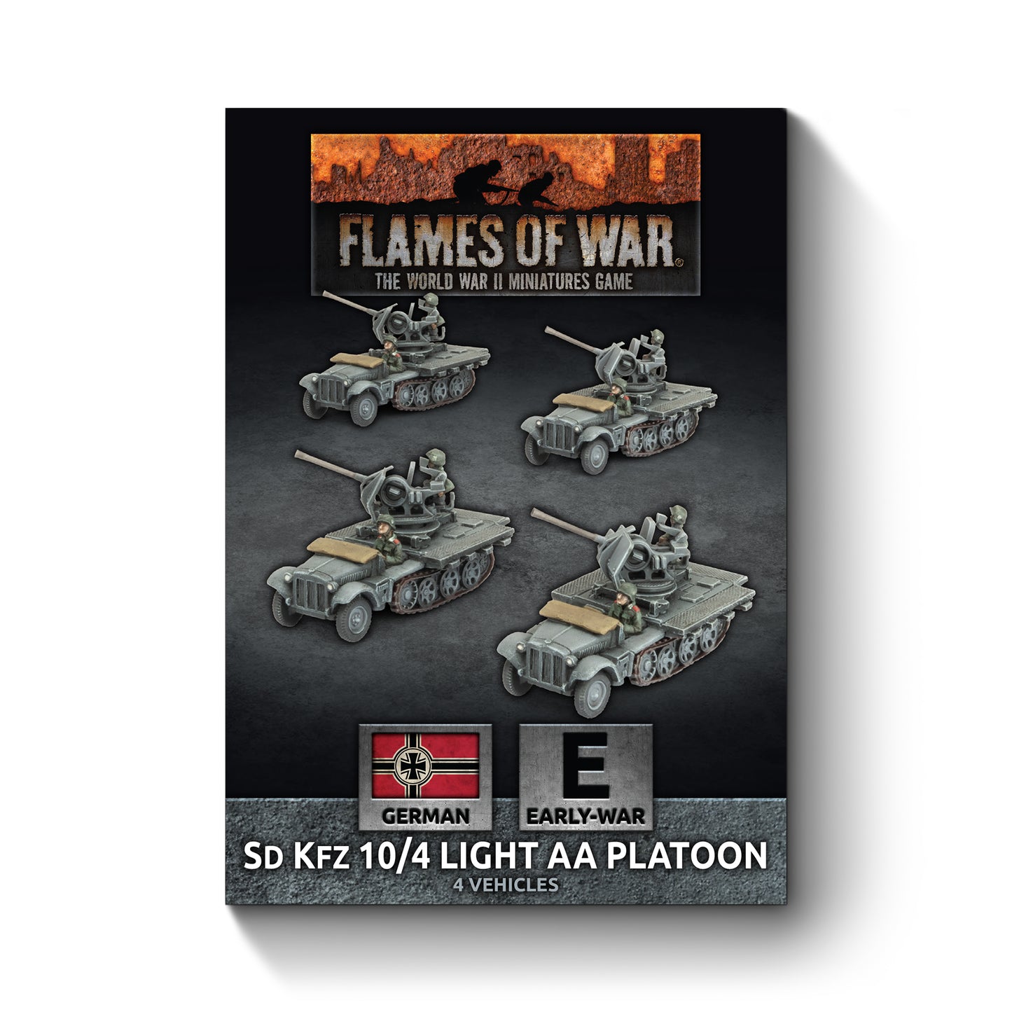 Preorder - Sd Kfz 10/4 (2cm) Light AA Platoon (x4) (EW)