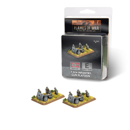 Preorder - 7.5cm Infantry Gun Platoon (x2 guns) (EW)