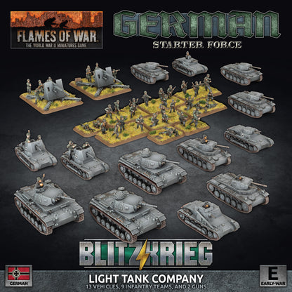 Preorder - German Light Tank Company (Plastic) (EW)