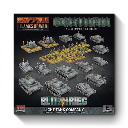 Preorder - German Light Tank Company (Plastic) (EW)