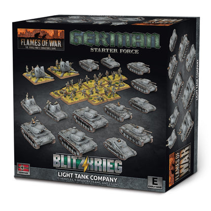 Preorder - German Light Tank Company (Plastic) (EW)