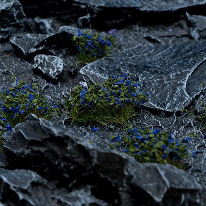 Blue Flowers Tufts