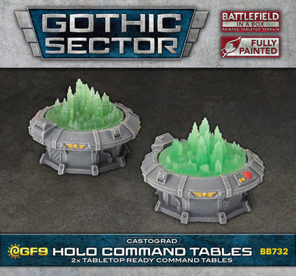 Preorder -  Gothic Sector: Castograd Holo Command Table (x2)