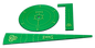 HORDES Circle Template Set (acrylic)