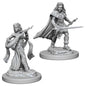 Human Female Bard Pathfinder Deep Cuts Miniatures MOQ2