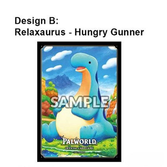 Card Sleeves Vol. 1 Palworld OFFICIAL CARD GAME - Relaxaurus – Hungry Gunner