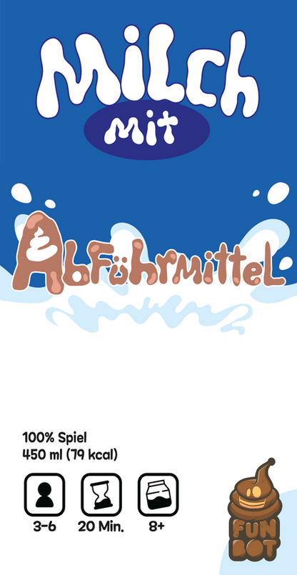 Milch mit Abführmittel