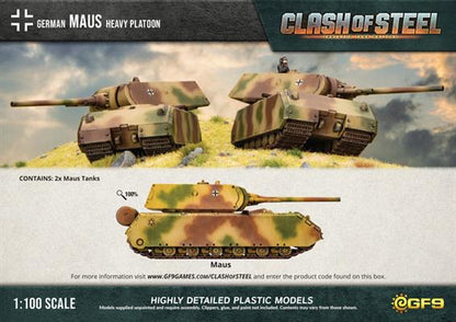 Clash of Steel - Maus Heavy Platoon