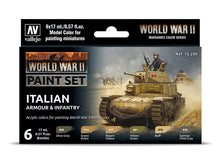 Lade das Bild in den Galerie-Viewer, MODEL COLOR: WWII ITALIAN ARMOUR &amp; INFANTRY
