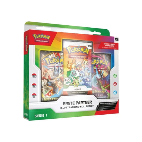 Pokémon Erste-Partner Illustrations-Kollektion Serie 1