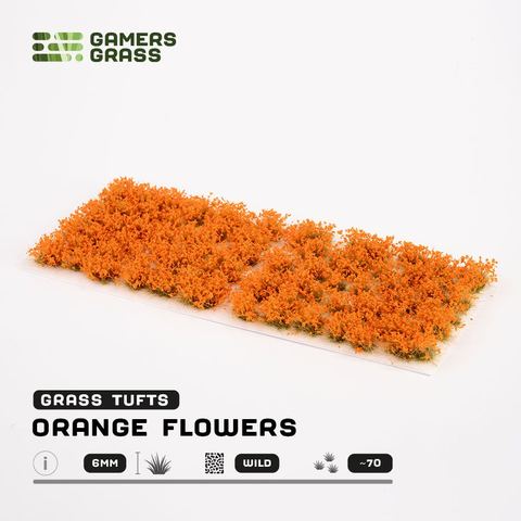 Orange Flowers Wild