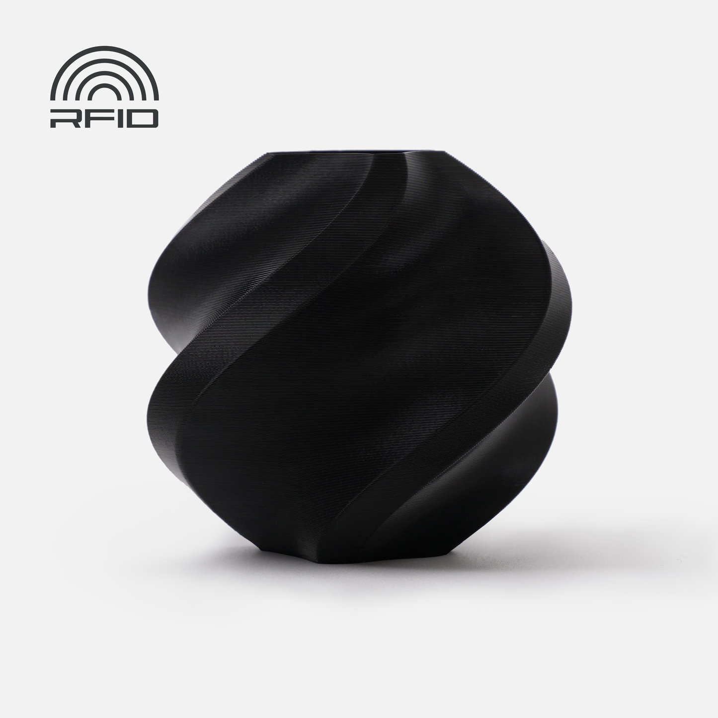 PLA Basic Schwarz (10101) / Filament mit Spule / 1 kg