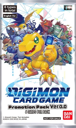 Digimon Card Game Carddass Ver 0.0 Promo Pack BANDAI 2020 F/S