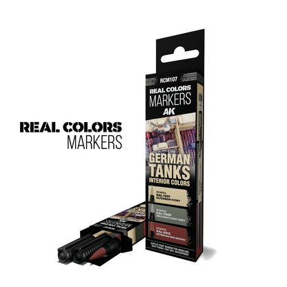 GERMAN TANKS INTERIOR COLORS – RC MARKERS SET