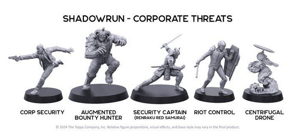 Shadowrun Miniatures Corporate Threats