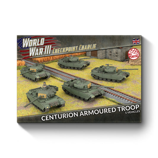 Preorder - Centurion Territorial Armoured Troop (x5 Plastic)
