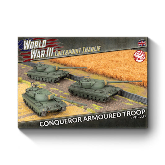 Preorder - Conqueror Armoured Troop (x3 Plastic)