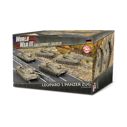 Preorder - Leopard 1 Panzer Zug (x5 Plastic)