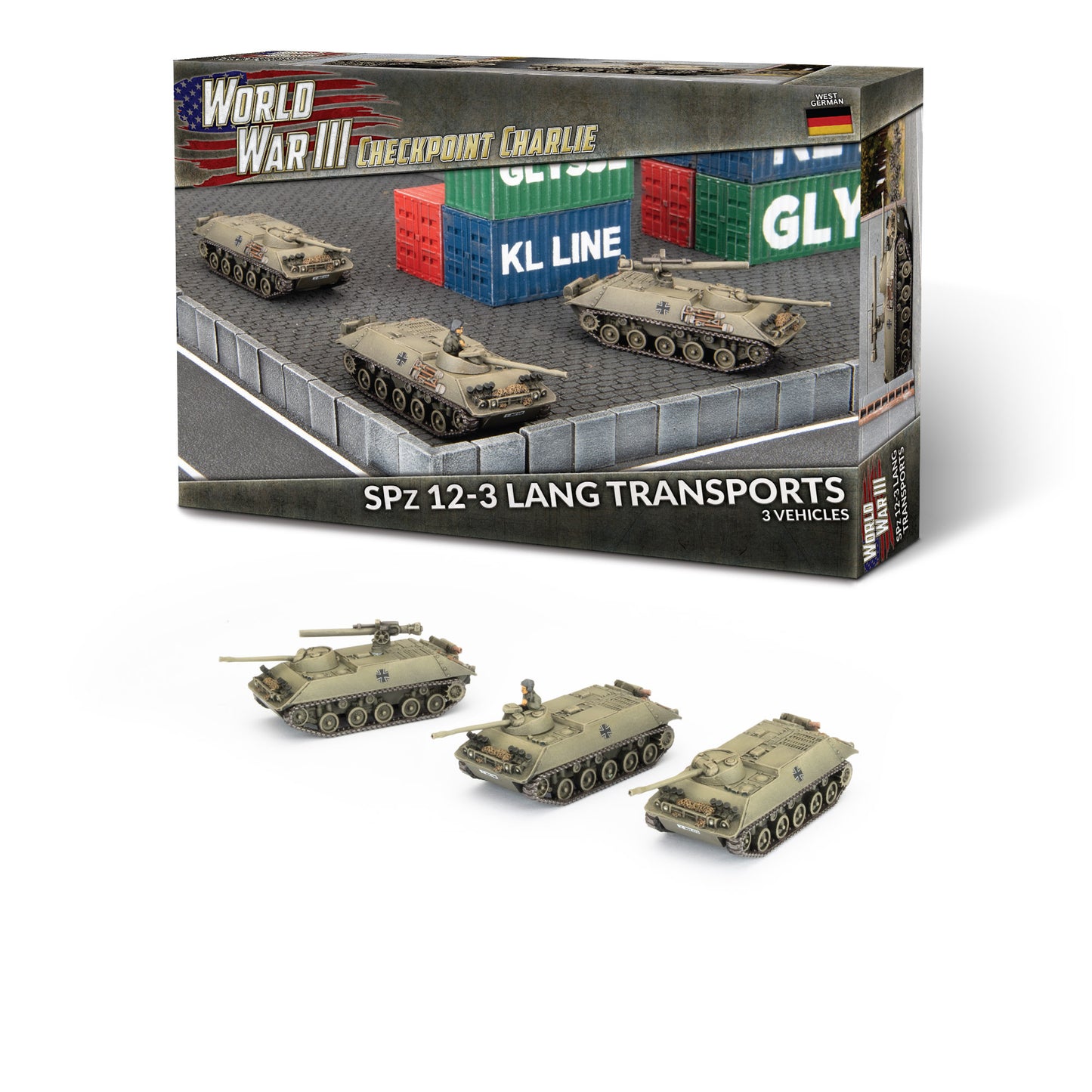 Preorder - SPz 12-3 Lang Transport Platoon (x3)