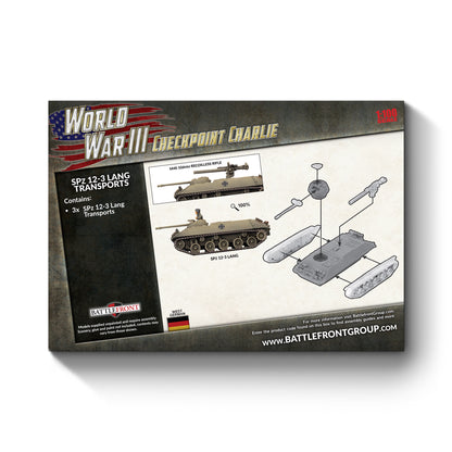 Preorder - SPz 12-3 Lang Transport Platoon (x3)