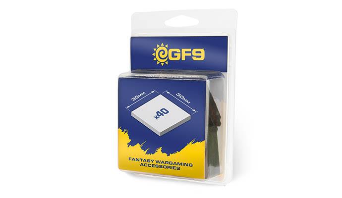 GF9 MDF Bases 30mm x 30mm (40)