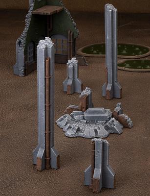 Gothic Industrial: Pillars (x1)