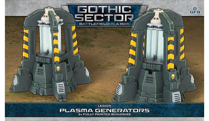 EBFD  Gothic Sector: Legion Plasma Generators (x2)