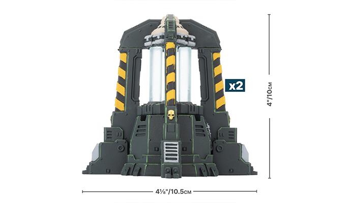 EBFD  Gothic Sector: Legion Plasma Generators (x2)