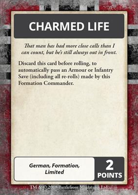 Ghost Panzer Command Cards