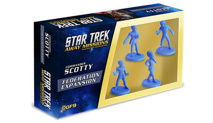 Star Trek - Classic Federation Away Team 2: Scotty, Uhura, Sulu and Leslie