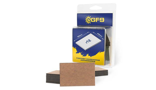 GF9 MDF Bases 40mm x 60mm (12)